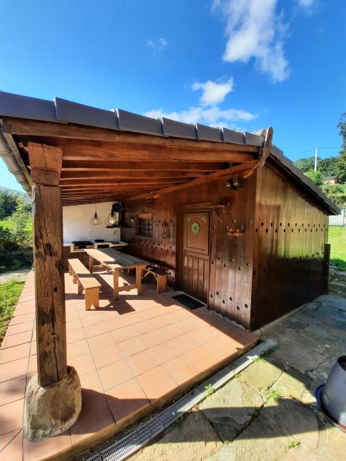 Cabana Pasiega La Quemada San Pedro Del Romeral Kültér fotó